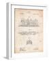 Steam Locomotive 1915 Patent-Cole Borders-Framed Art Print