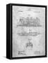 Steam Locomotive 1915 Patent-Cole Borders-Framed Stretched Canvas