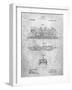 Steam Locomotive 1915 Patent-Cole Borders-Framed Art Print