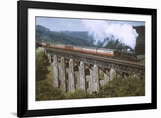 Steam Locomotive 1959-null-Framed Photographic Print