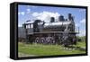 Steam Locomotive Built in Germany of the Russian Project-Sever180-Framed Stretched Canvas