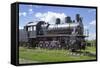 Steam Locomotive Built in Germany of the Russian Project-Sever180-Framed Stretched Canvas