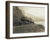 Steam Locomotive, Circa 1918-Asahel Curtis-Framed Giclee Print