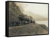 Steam Locomotive, Circa 1918-Asahel Curtis-Framed Stretched Canvas