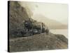Steam Locomotive, Circa 1918-Asahel Curtis-Stretched Canvas