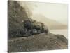 Steam Locomotive, Circa 1918-Asahel Curtis-Stretched Canvas