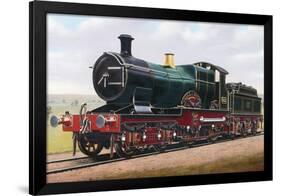 Steam Locomotive, City of Bath, England, Uk, 19th Century-null-Framed Giclee Print