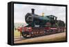 Steam Locomotive, City of Bath, England, Uk, 19th Century-null-Framed Stretched Canvas