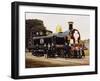 Steam Locomotive from Taff Vale Railway-null-Framed Giclee Print