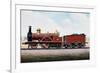 Steam Locomotive from the Lnwr Company, 1861, England, United Kingdom, 19th Century-null-Framed Giclee Print