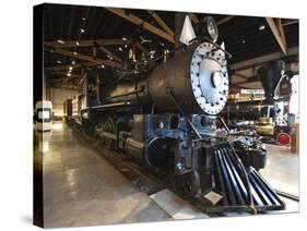 Steam Locomotive, Nevada State Railroad Museum, Carson City, Nevada, USA, North America-Michael DeFreitas-Stretched Canvas