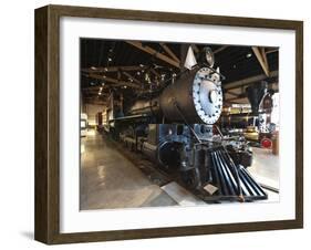 Steam Locomotive, Nevada State Railroad Museum, Carson City, Nevada, USA, North America-Michael DeFreitas-Framed Photographic Print