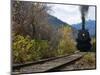 Steam Locomotive of Heber Valley Railroad Tourist Train, Wasatch-Cache National Forest, Utah, USA-Scott T^ Smith-Mounted Photographic Print