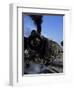 Steam Locomotive of Indian Railways at Chittaurgarh Junction, India-Tony Gervis-Framed Photographic Print