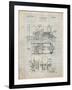 Steam Locomotive Patent-Cole Borders-Framed Art Print