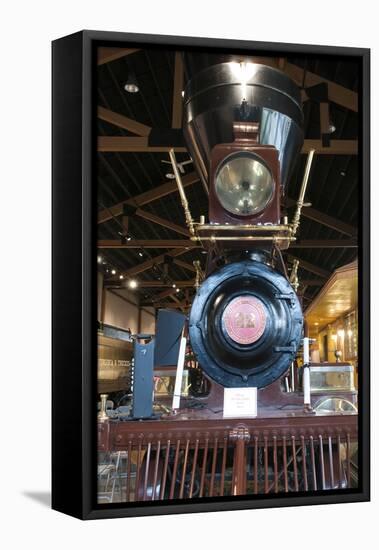 Steam Locomotive Train, Nevada State Railroad Museum Carson City, Nevada, USA-Michael DeFreitas-Framed Stretched Canvas