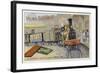 Steam Locomotive Utilising the Arnoux System, 1840-null-Framed Giclee Print