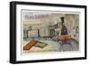 Steam Locomotive Utilising the Arnoux System, 1840-null-Framed Giclee Print