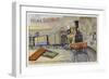 Steam Locomotive Utilising the Arnoux System, 1840-null-Framed Giclee Print