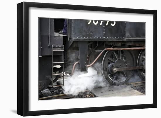 Steam Locomotive-Victor De Schwanberg-Framed Photographic Print