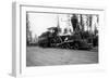 Steam Locomotive-Asahel Curtis-Framed Giclee Print