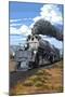 Steam Locomotive-Lantern Press-Mounted Art Print