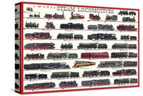 Steam Locomotives-null-Stretched Canvas