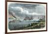 Steam-Packet and Tug-Boat on the Mississippi, USA, C1875-null-Framed Giclee Print