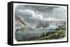 Steam-Packet and Tug-Boat on the Mississippi, USA, C1875-null-Framed Stretched Canvas