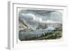 Steam-Packet and Tug-Boat on the Mississippi, USA, C1875-null-Framed Giclee Print