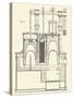 Steam Power Piston Chamber Cutaway-null-Stretched Canvas