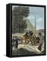 Steam-Powered Car Invented by Nicolas Joseph Cugnot-Stefano Bianchetti-Framed Stretched Canvas