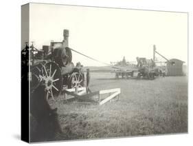 Steam-Powered Farm Equipment-null-Stretched Canvas