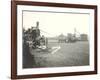 Steam-Powered Farm Equipment-null-Framed Art Print