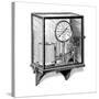 Steam Pressure Gauge And Recorder-Mark Sykes-Stretched Canvas