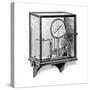 Steam Pressure Gauge And Recorder-Mark Sykes-Stretched Canvas