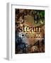 Steam Punk Logo Sign-Pixeldreams-Framed Art Print