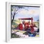 Steam Roller Driver-null-Framed Giclee Print