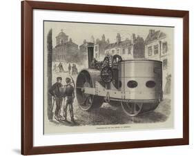 Steam-Roller for the Streets of Liverpool-null-Framed Giclee Print