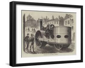 Steam-Roller for the Streets of Liverpool-null-Framed Giclee Print