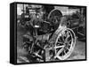 Steam Roller, Work Break-null-Framed Stretched Canvas