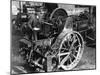 Steam Roller, Work Break-null-Mounted Photographic Print