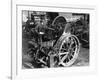 Steam Roller, Work Break-null-Framed Photographic Print