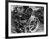 Steam Roller, Work Break-null-Framed Photographic Print