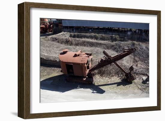 Steam Shovel At The Sloss Furnace, Birmingham, Alabama-Carol Highsmith-Framed Art Print