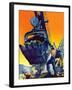 "Steam Shovel,"September 17, 1938-Ski Weld-Framed Giclee Print