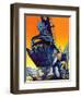 "Steam Shovel,"September 17, 1938-Ski Weld-Framed Giclee Print