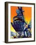 "Steam Shovel,"September 17, 1938-Ski Weld-Framed Giclee Print