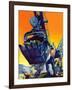 "Steam Shovel,"September 17, 1938-Ski Weld-Framed Giclee Print