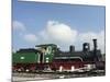 Steam Train Displayed Outside Station, Lattakia, Syria, Middle East-Christian Kober-Mounted Photographic Print